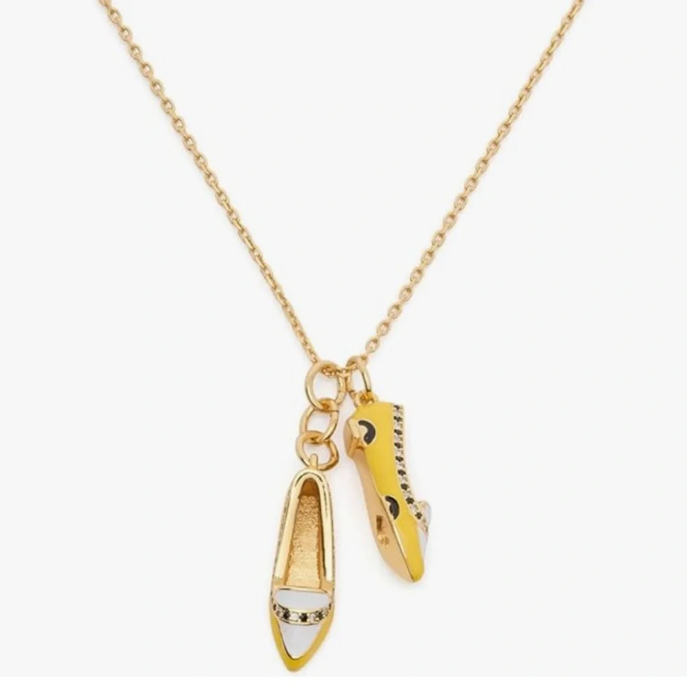$78 kate spade New York Minute Mini Gogo Taxi Flats Pendant, Multi Color